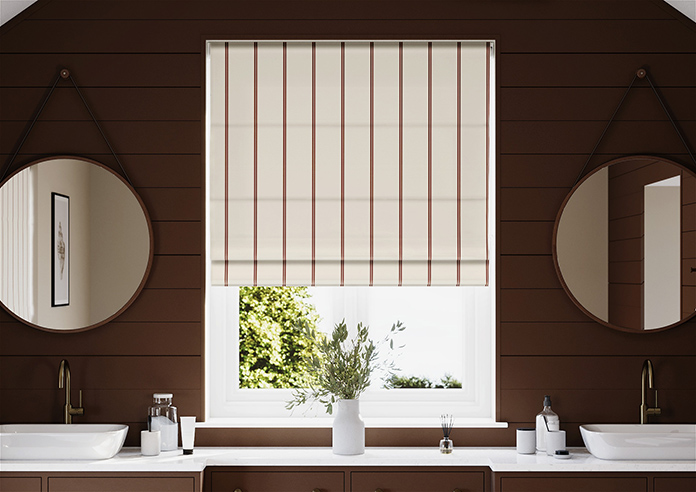 The British Stripe Co. Victoria, Teignbridge No.1 - Roman Blind - Image 3